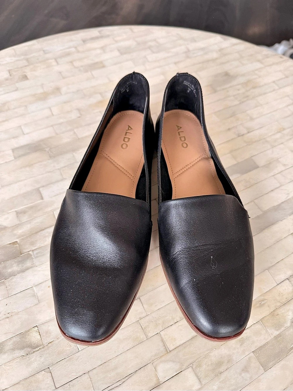 ALDO Black Loafers US 8